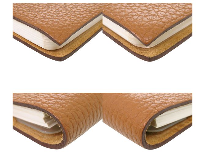 Hermès Capa para Caderno Hermes Ulysses PM Marrom - vista 3