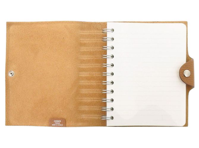 Hermès Capa para Caderno Hermes Ulysses PM Marrom - vista 4