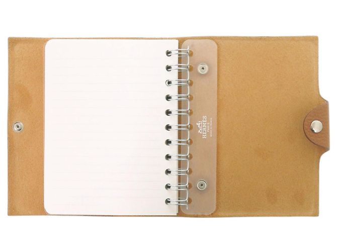Hermès Capa para Caderno Hermes Ulysses PM Marrom - vista 5