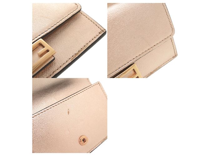 Fendi Baguette Leather Business Card Case - view 10