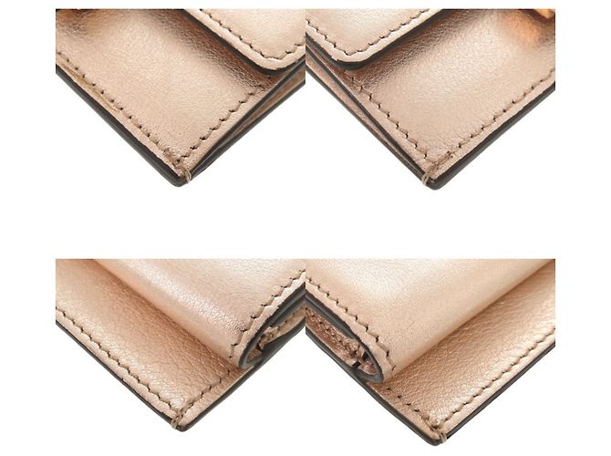 Fendi Baguette Leather Business Card Case - view 3
