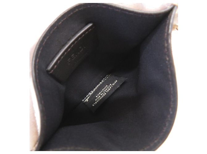Fendi Baguette Leather Business Card Case - view 5