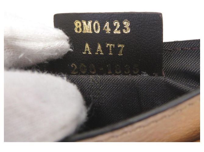 Fendi Baguette Leather Business Card Case - view 8