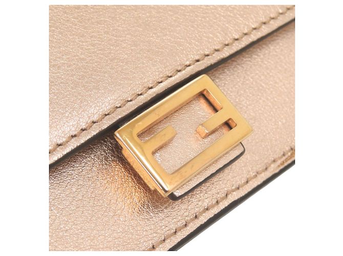 Fendi Baguette Leather Business Card Case - view 9