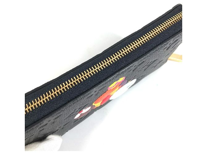 Louis Vuitton Monogram Empreinte Zippy Wallet Schwarz - Ansicht 2