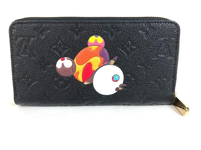Louis Vuitton Monogram Empreinte Zippy Wallet Schwarz - Ansicht 9