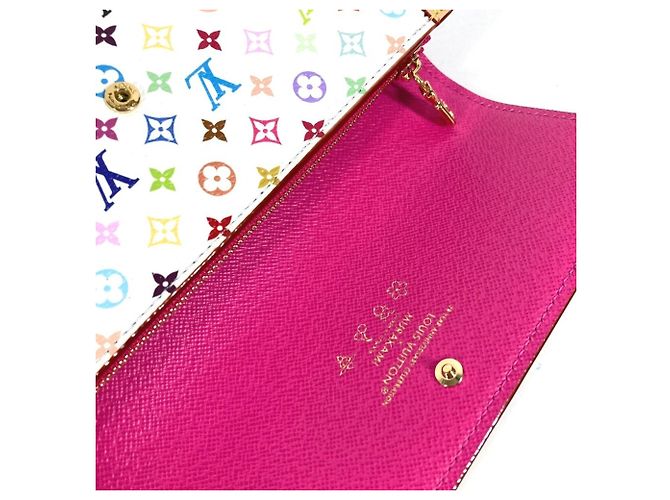 Louis Vuitton Monogram Multicolore Long Wallet White - view 10