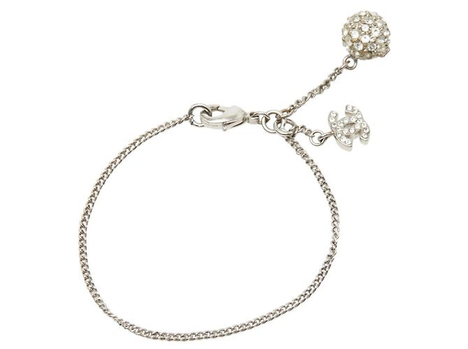 Chanel Coco Mark Charm-Armband Silber - Ansicht 2