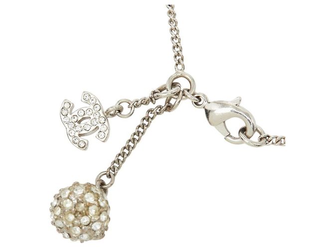Chanel Coco Mark Charm-Armband Silber - Ansicht 3
