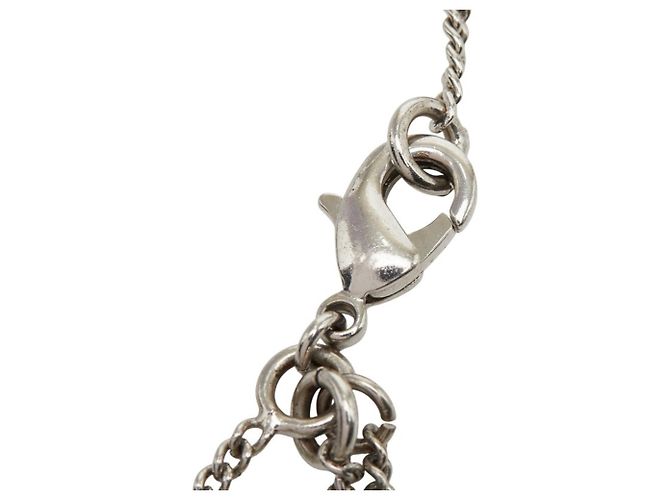 Chanel Coco Mark Charm-Armband Silber - Ansicht 4