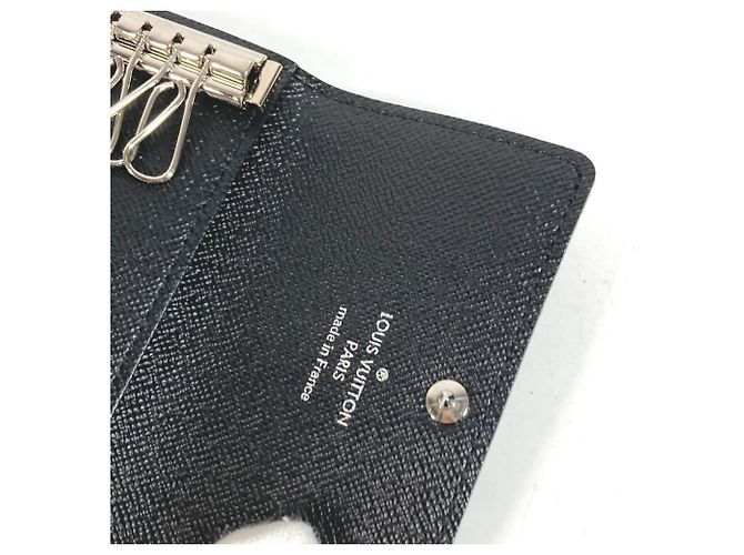 Louis Vuitton Damier Graphite Multicles 6 Key Case Preto - vista 8