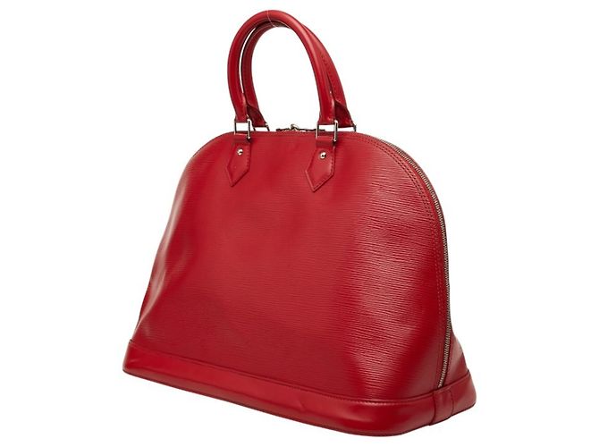 Borsa Louis Vuitton Epi Alma GM Rosso - vista 2