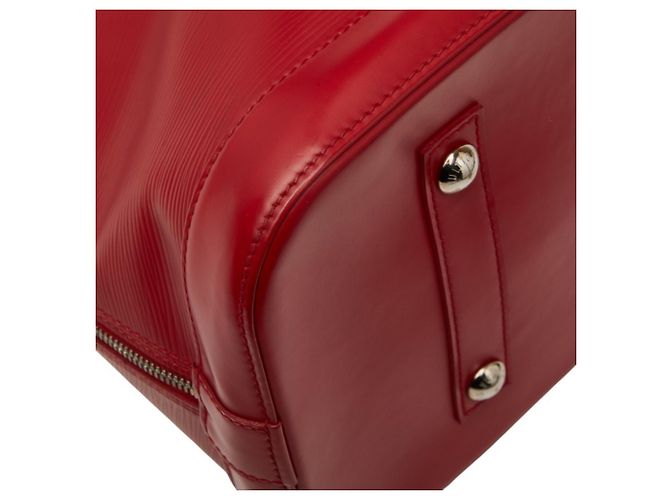 Borsa Louis Vuitton Epi Alma GM Rosso - vista 4