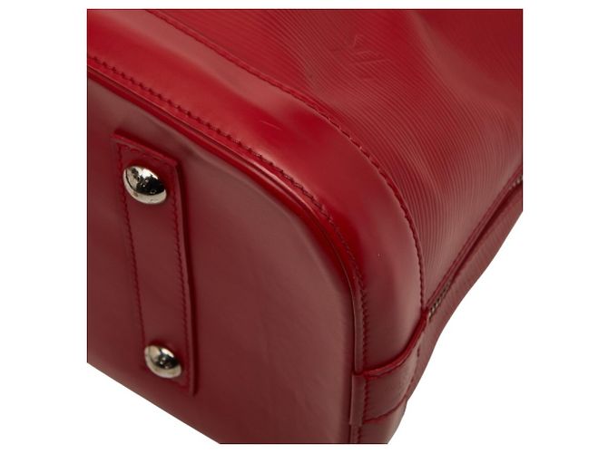 Borsa Louis Vuitton Epi Alma GM Rosso - vista 5