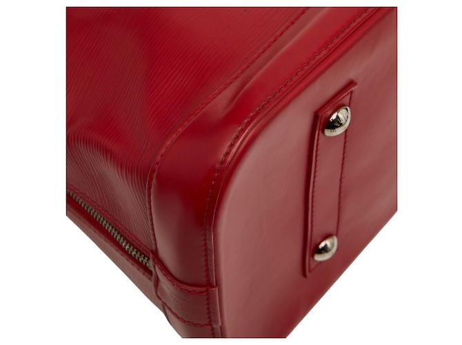 Borsa Louis Vuitton Epi Alma GM Rosso - vista 6