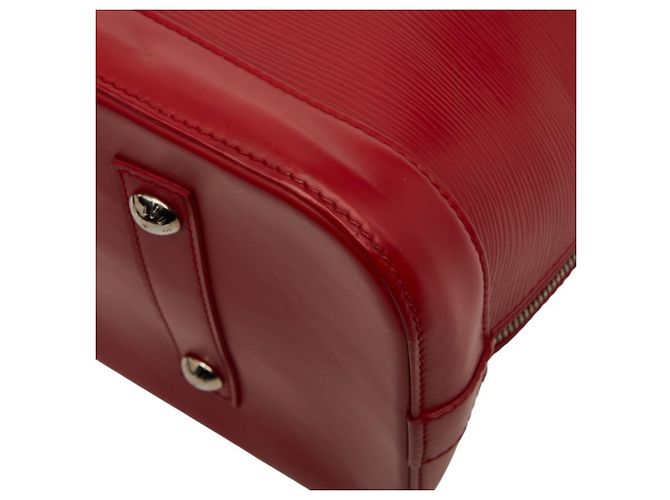 Borsa Louis Vuitton Epi Alma GM Rosso - vista 7