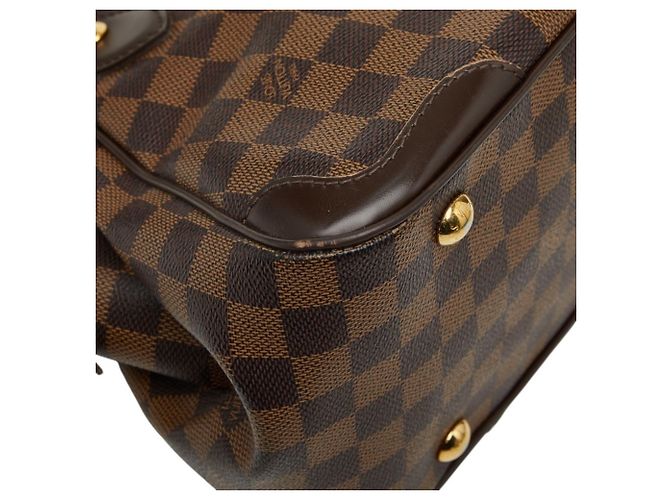 Borsa Louis Vuitton Damier Verona PM Marrone - vista 4