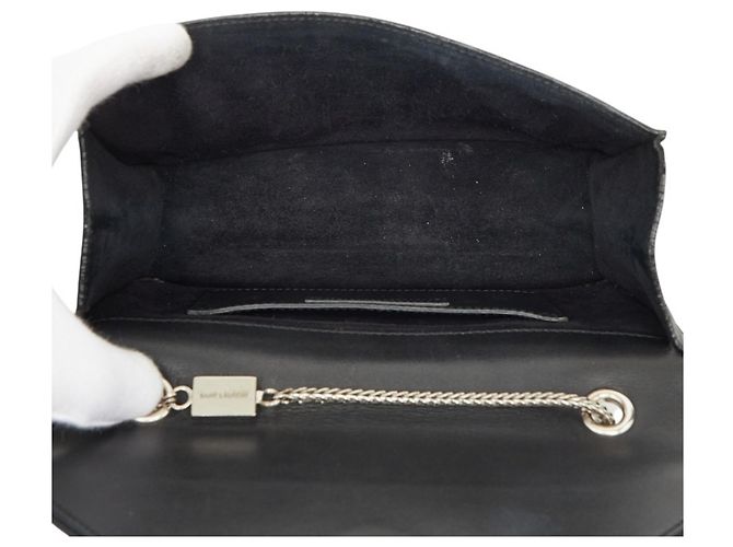 Borsa a Spalla Betty Studded Chain Saint Laurent Nero - vista 10