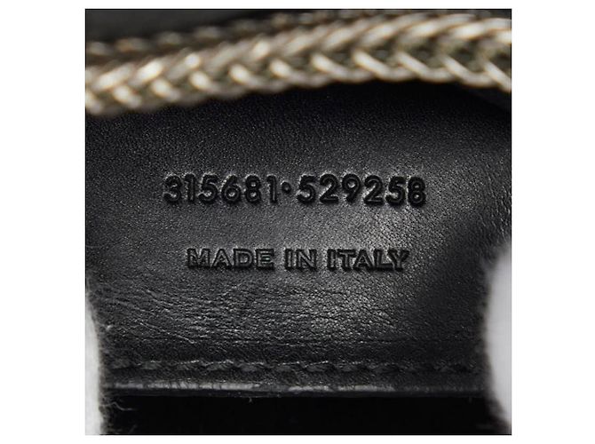 Borsa a Spalla Betty Studded Chain Saint Laurent Nero - vista 12