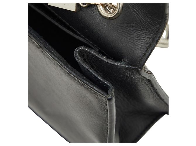Borsa a Spalla Betty Studded Chain Saint Laurent Nero - vista 9