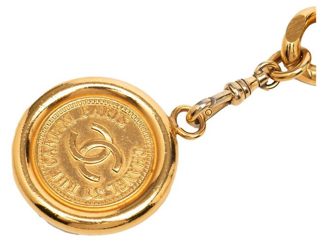 Cambon Chanel Kettengürtel vergoldet Golden - Ansicht 2