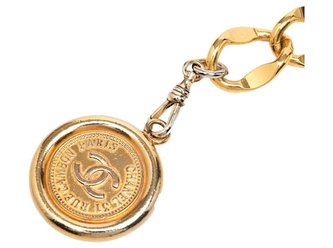 Chanel Coco Mark Le Cambon Chain Gürtel Golden - Ansicht 2
