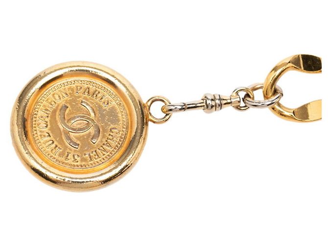 Chanel Coco Mark Le Cambon Chain Gürtel Golden - Ansicht 3