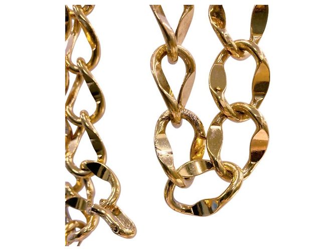 Chanel Coco Mark Le Cambon Chain Gürtel Golden - Ansicht 4