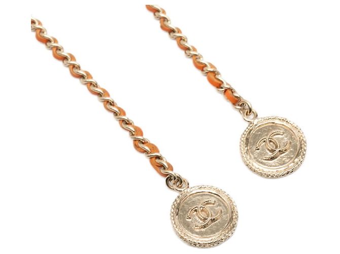 Chanel Coco Mark Gliederkette Golden Orange - Ansicht 5