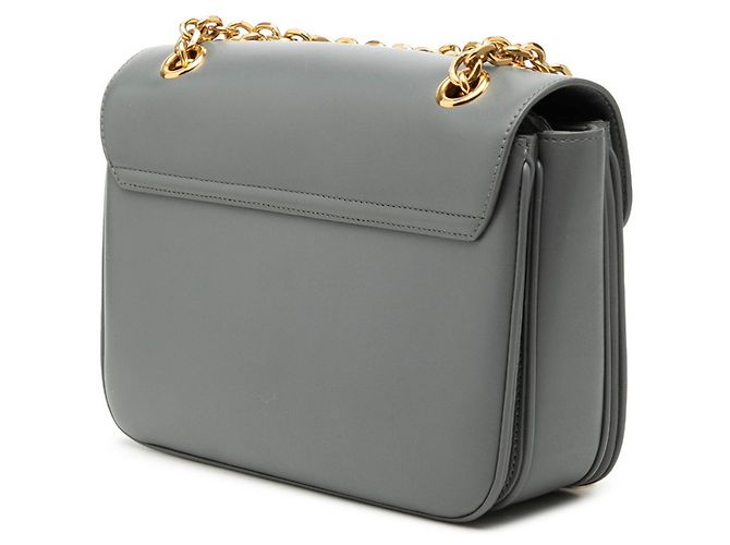 Céline Borsa a tracolla Celine C Medium in pelle grigia Marrone - vista 2