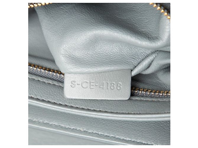 Céline Borsa a tracolla Celine C Medium in pelle grigia Marrone - vista 5