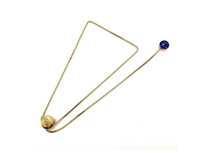 Collana Pebble di Loewe con Lapis Lazuli Argento - vista 5
