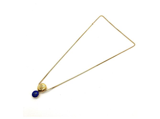 Collana Pebble di Loewe con Lapis Lazuli Argento - vista 6