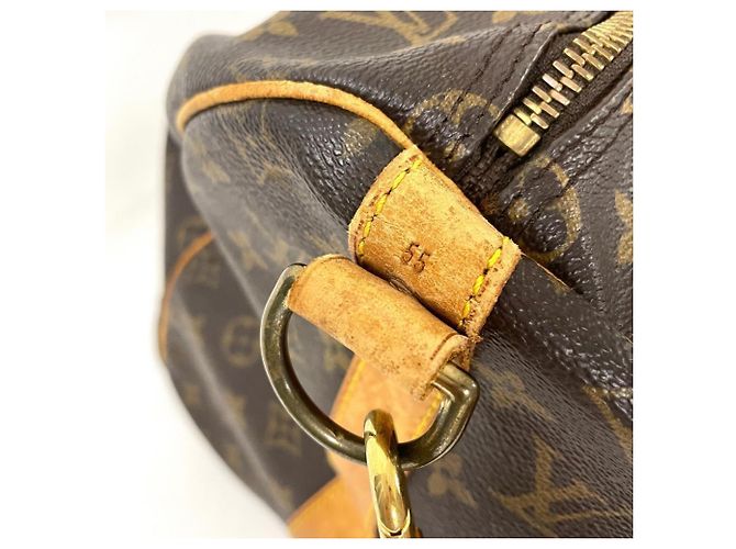 Borsa Boston Louis Vuitton Keepall 55 Bandoulière Marrone - vista 8