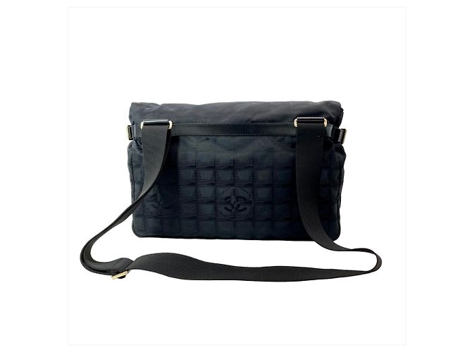 Nuova borsa a tracolla da viaggio Chanel Nero - vista 2