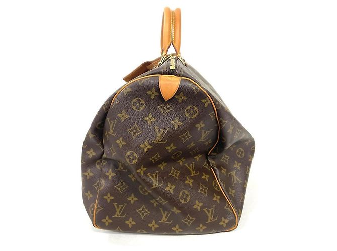 Borsa Boston Louis Vuitton Keepall 55 Marrone - vista 2