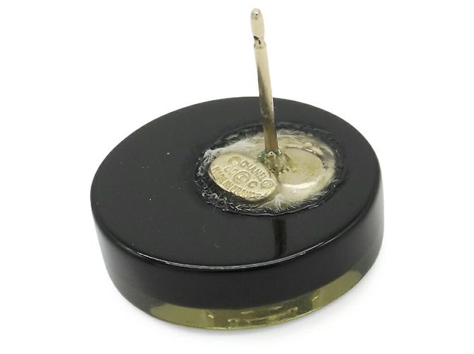 Chanel Coco Mark Ohrringe Schwarz - Ansicht 6