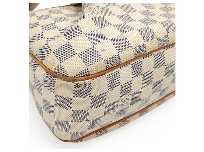 Borsa a Spalla Louis Vuitton Damier Azur Siracusa PM Crudo - vista 4
