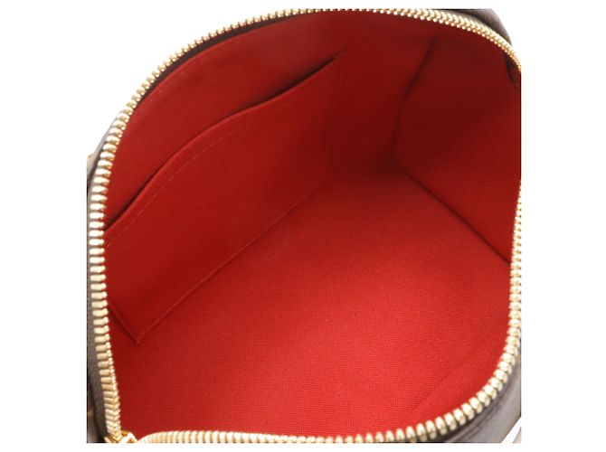 Borsa Louis Vuitton Monogram Speedy Bandoulière 20 Marrone Monogramma - vista 8