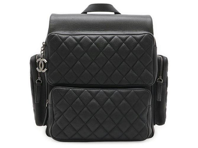 Zaino Chanel Matelassé Lock Nero - vista 2