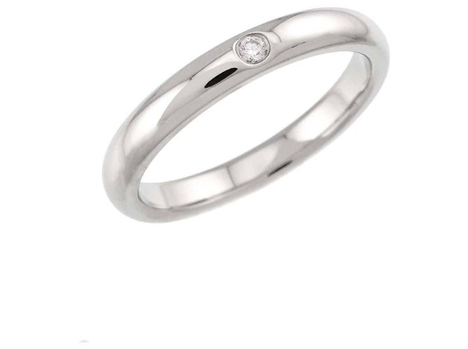 Anel de empilhamento em platina Tiffany & Co. - vista 4