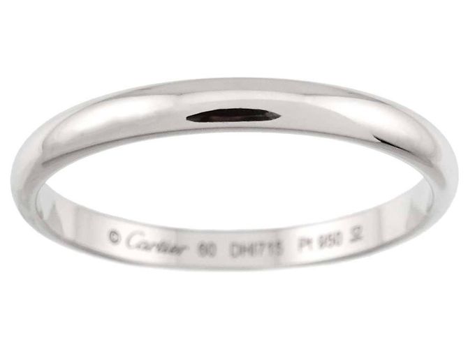 Cartier 1895 Classic Ring aus Platin - Ansicht 2