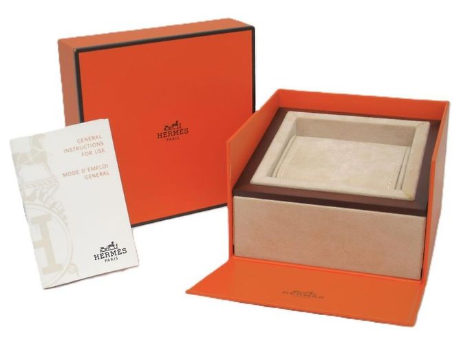 Hermès Clipper Diamond Pink MOP Dial Quarzuhr - Ansicht 6