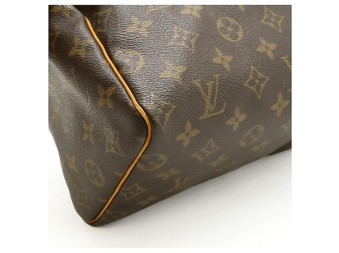 Borsa Louis Vuitton Monogram Speedy 25 M41528 Marrone - vista 4