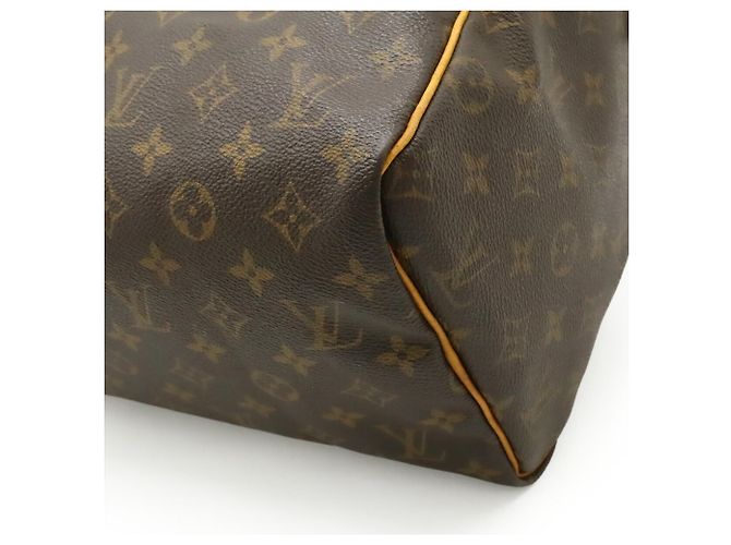 Borsa Louis Vuitton Monogram Speedy 30 Marrone - vista 4