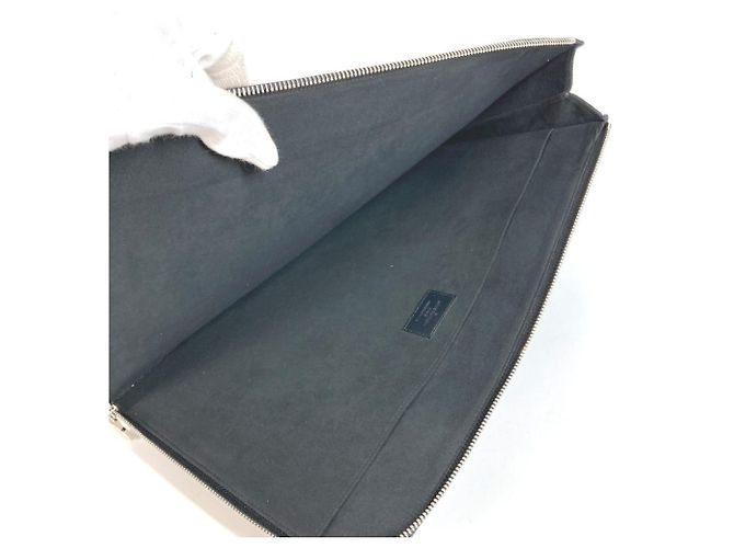 Louis Vuitton Epi Supreme Pochette Jour GM Black Nero - vista 11