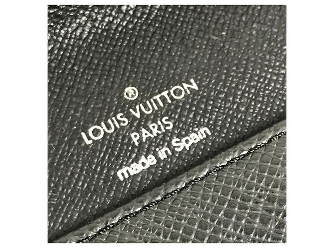 Borsa Selenga in Taiga Louis Vuitton Nero Grigio - vista 11