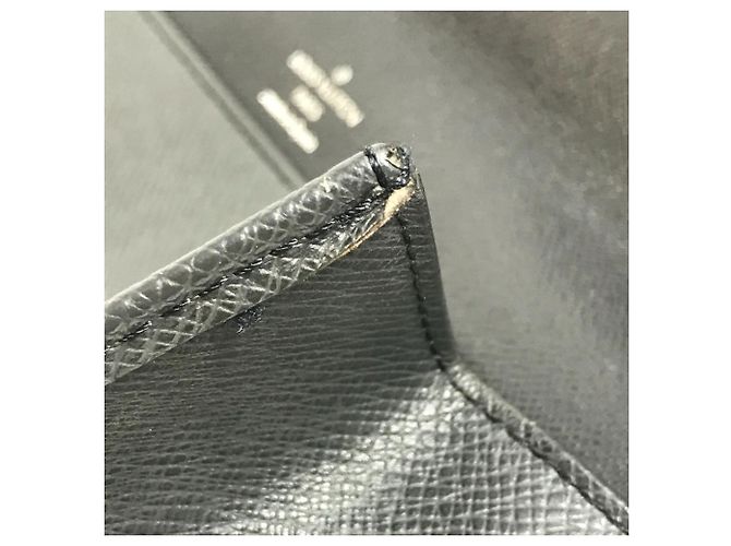 Borsa Selenga in Taiga Louis Vuitton Nero Grigio - vista 18