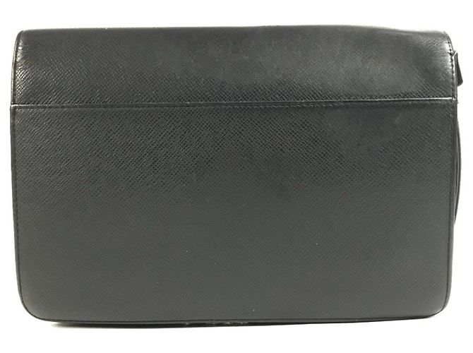 Borsa Selenga in Taiga Louis Vuitton Nero Grigio - vista 2
