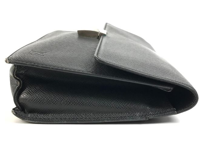 Borsa Selenga in Taiga Louis Vuitton Nero Grigio - vista 4